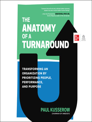 cover image of The Anatomy of a Turnaround